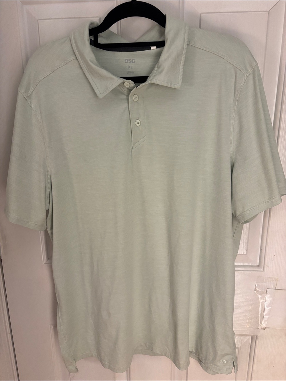 DSG Men's Mint Green Polo dri-fit Shirt